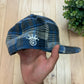 2000s Stussy Wool Plaid Fitted Hat