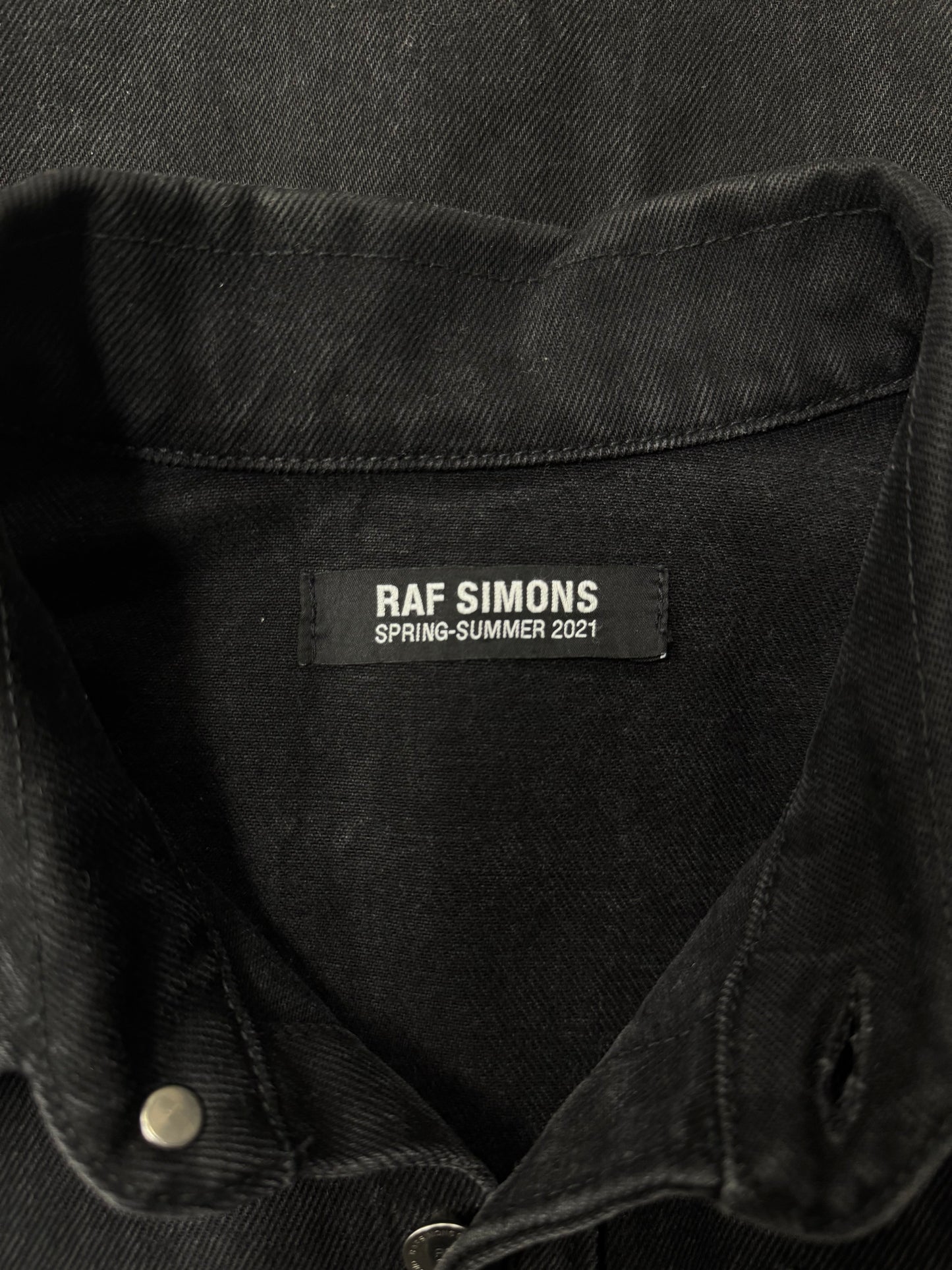 SS2021 Raf Simons Heavy Denim Work-Shirt