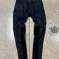AW2014 Rick Owens ‘Memphis Patch’ Mineral Blue Skinny Denim