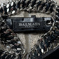 AW2010 Balmain ‘Heavy Metal’ Chain Link Leather Belt