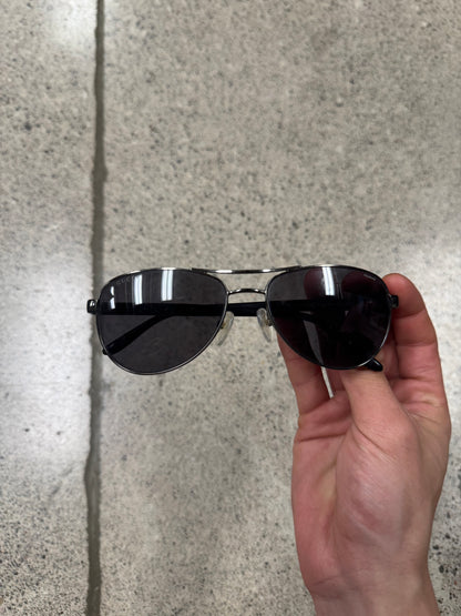 Gucci Black Tinted Aviator Sunglasses