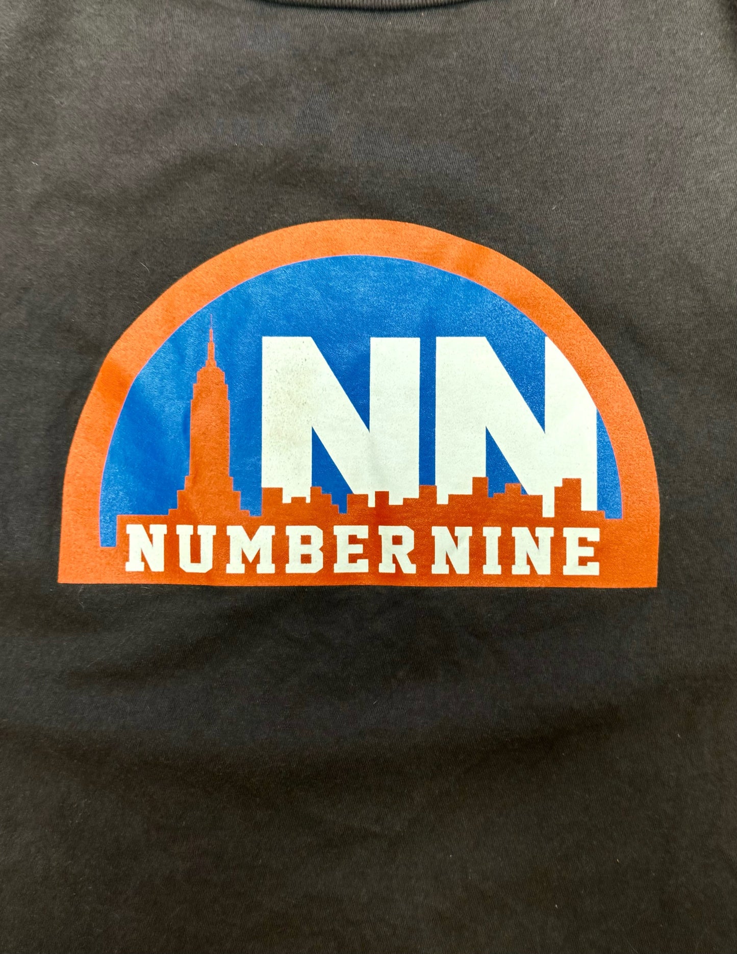 Number (N)ine ‘New York Mets’ Baseball Logo T-Shirt