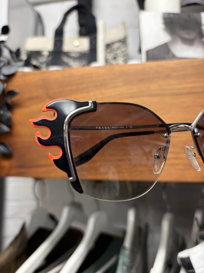 Prada ‘Flame’ Cat Eye Sunglasses