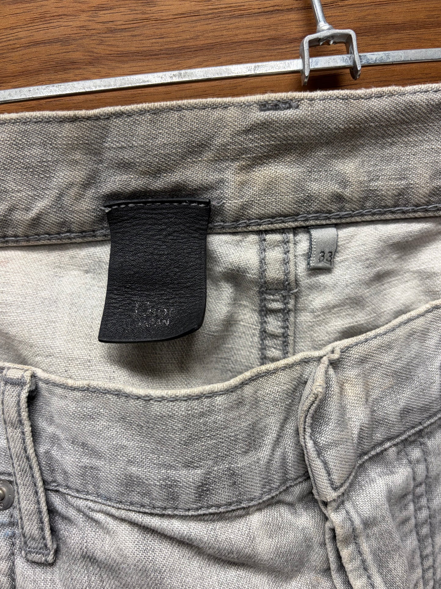 Dior Homme ‘Japan Exclusive’ Light Washed Grey Skinny Jeans