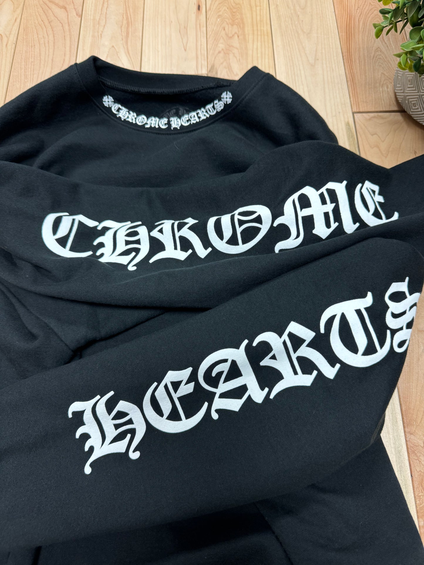 Chrome Hearts Script Logo Sweatshirt