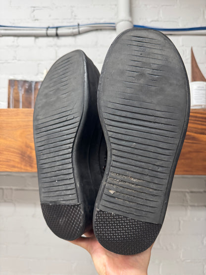 Rick Owens ‘Double Bumper’ Canvas ‘Ramones’ High Top Sneakers