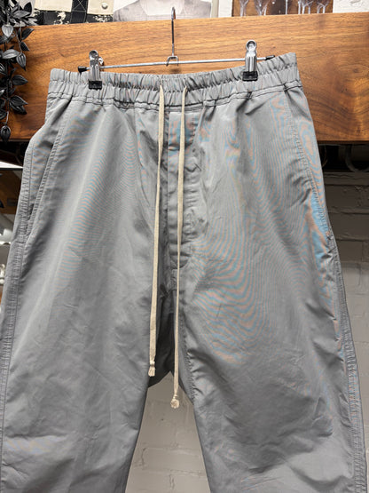 Rick Owens Drop Crotch ‘Stone Grey’ Pod Drawstring Shorts
