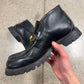 Gucci Horsebit Loafer Black Leather Boots