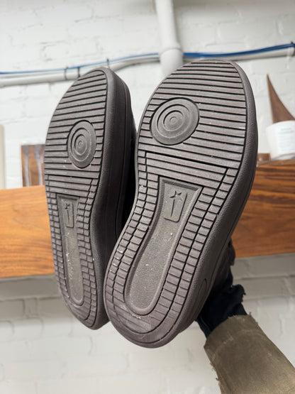 Rick Owens x Converse ‘TURBOPWN’ Chocolate Brown High Top Sneakers