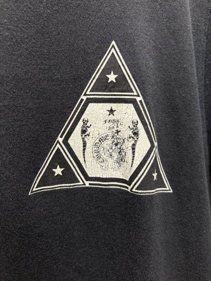 Chrome Hearts ‘Foti Pyramid’ Faded Black Graphic T-Shirt