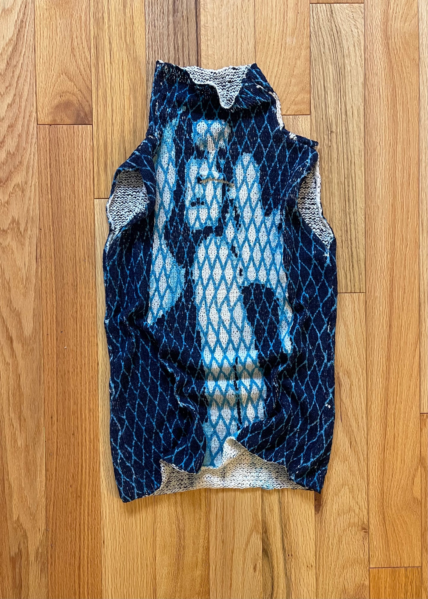 Autumn Winter 1994 Jean Paul Gaultier Vampire Mesh Knit Tank Top