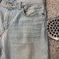 2013 Saint Laurent by Hedi Slimane ‘D02’ Light Wash ‘Dirty Blue’ Skinny Denim