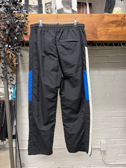 2021 Balenciaga ‘3B Sports Icon’ Logo Black Striped Track Pants
