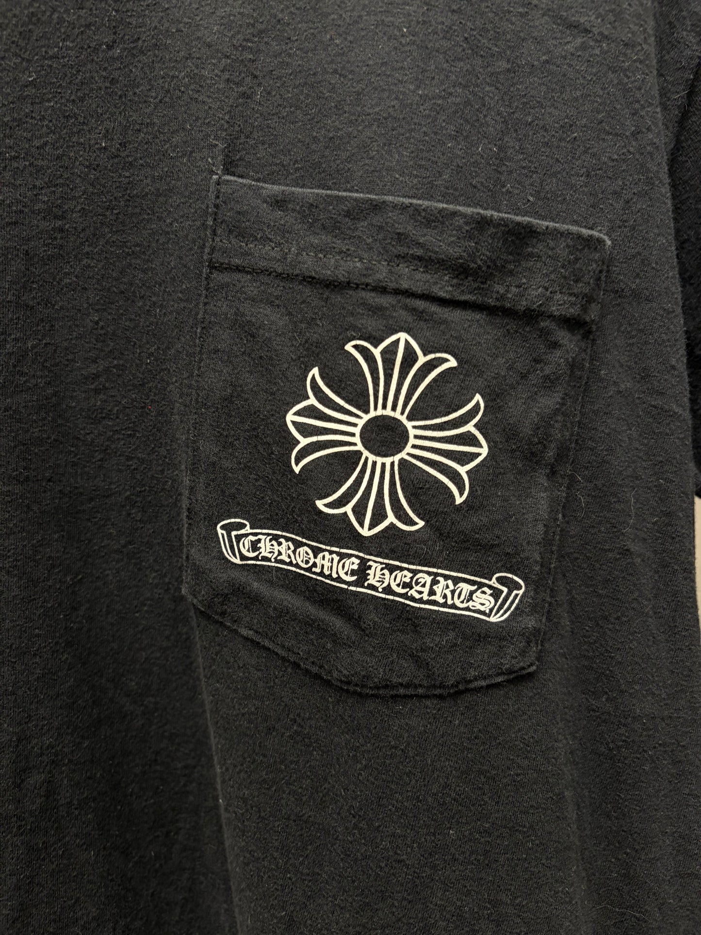 Chrome Hearts ‘Dagger Vine’ Script Logo Black Graphic T-Shirt