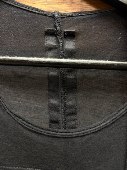 AW2008 Rick Owens ‘Stag’ Sheer Black ‘Level’ Tank Top