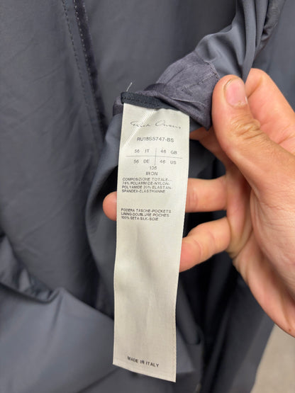SS2018 Rick Owens ‘Iron’ Grey Lightweight Blazer