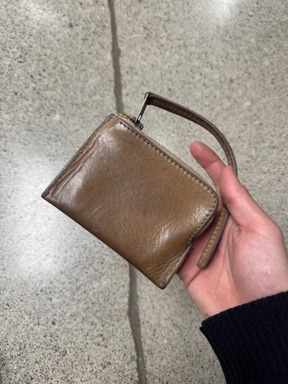 Rick Owens Brown Patina Leather Wallet