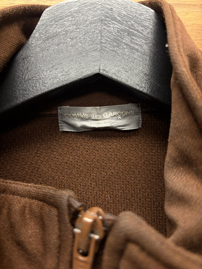 SS2002 Comme Des Garçons Homme ‘CDGH’ Brown/Red Track Jacket