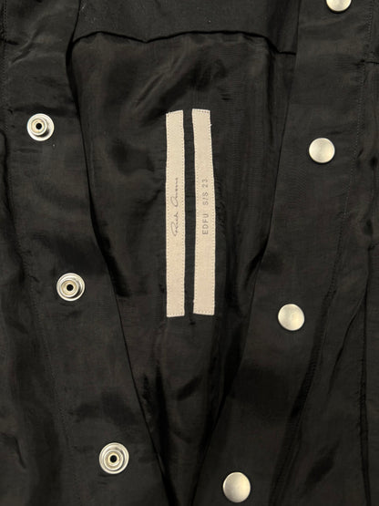 SS2023 Rick Owens ‘Edfu’ Fogpocket Cupro Button Down Shirt