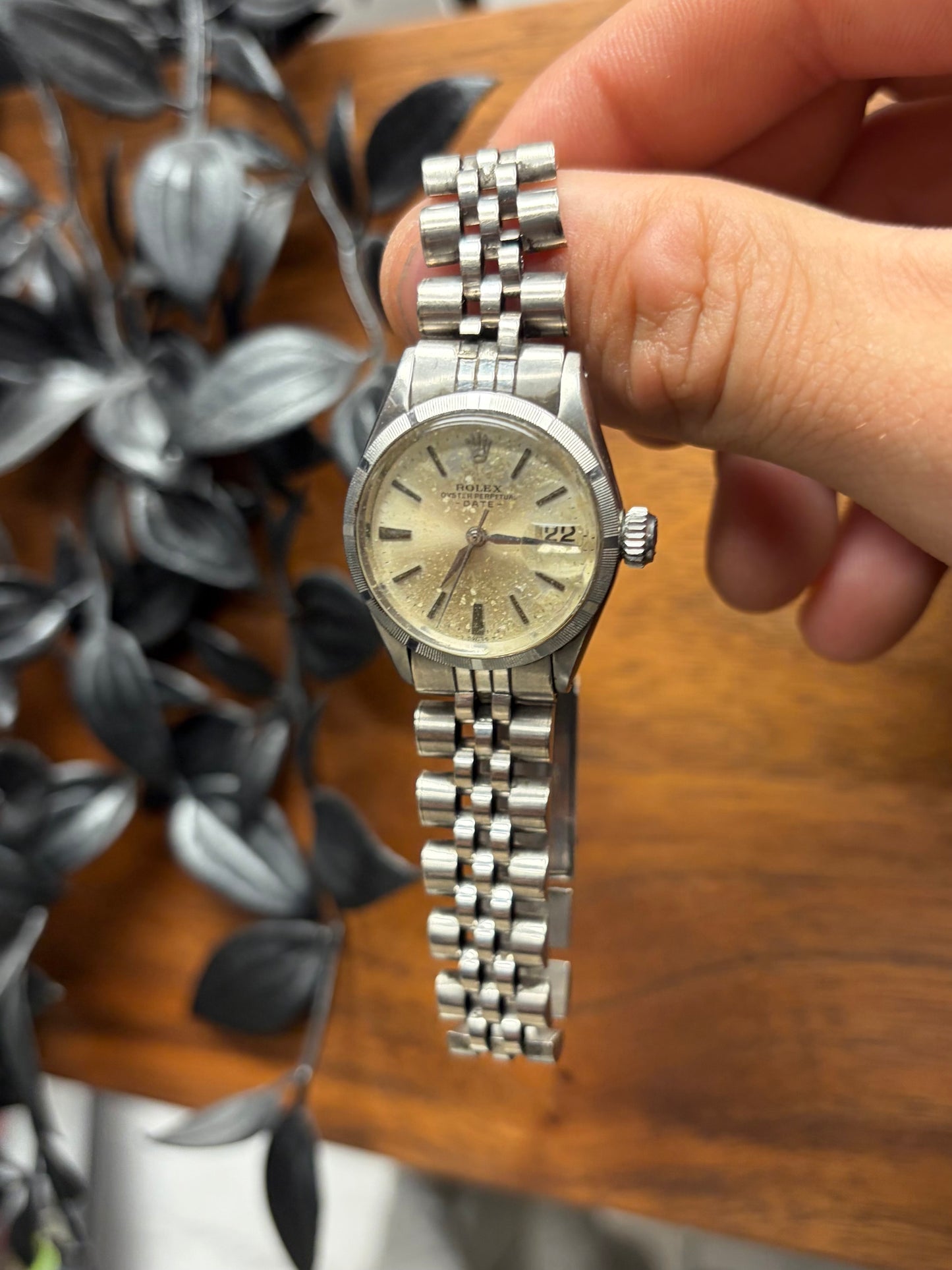 Rolex 6916 Oyster Perpetual Date Stainless Steel 28mm Watch