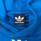 2022 Balenciaga x Adidas ‘3 Stripes’ Blue Pullover Hoodie