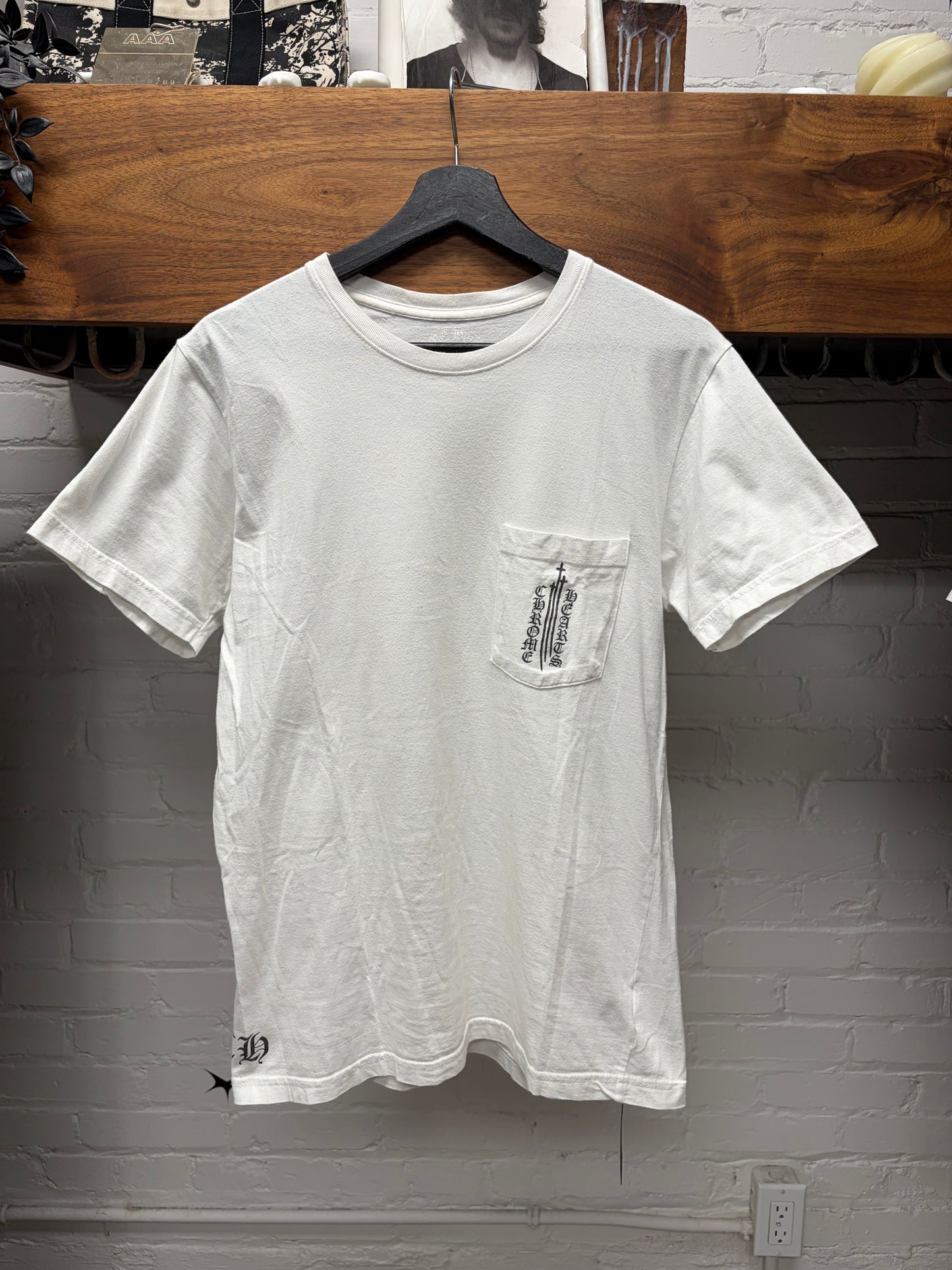 Chrome Hearts ‘RS3’ Logo White Graphic T-Shirt