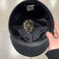 Chrome Hearts ‘Captain’ Fleur Cross Leather Hat