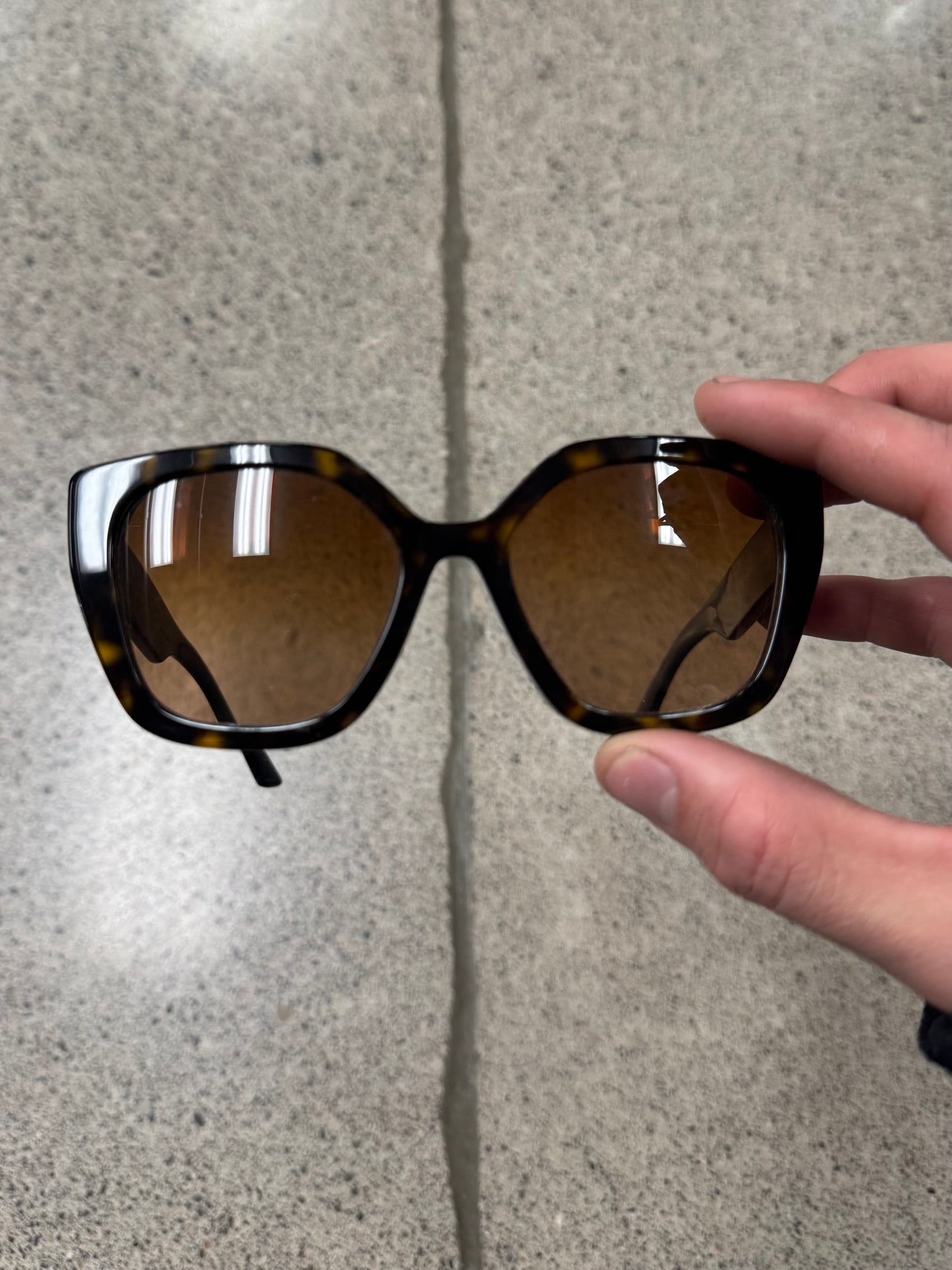 Prada Cat Eye Tortoiseshell Sunglasses