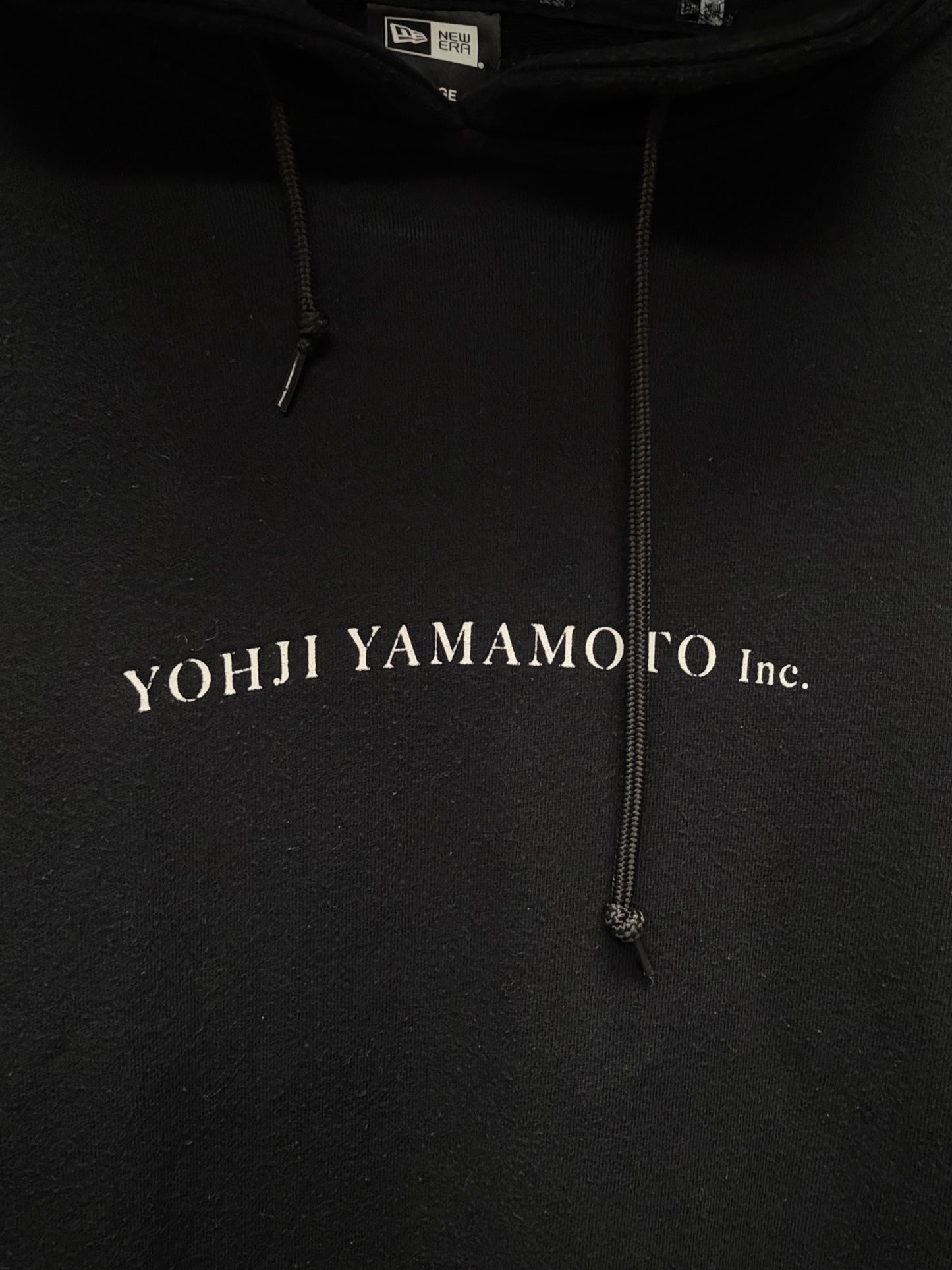 Yohji Yamamoto x New Era ‘Brand Iconography’ Black Pullover Hoodie