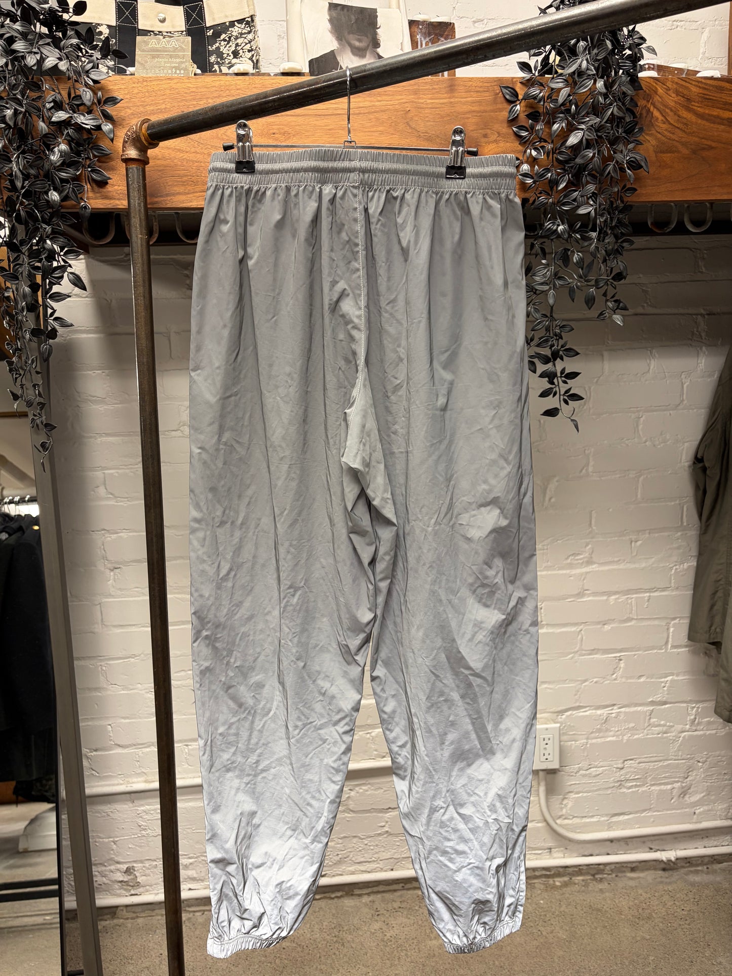 Balenciaga 3M ‘Simple Logo’ Grey Drawstring Track Pants