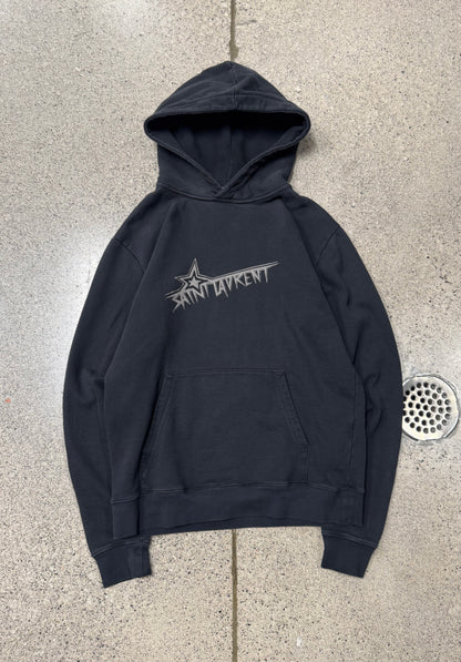 Saint Laurent ‘Star Logo’ Pullover Hoodie