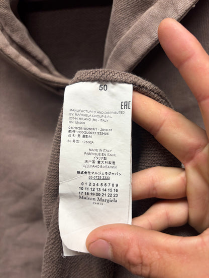 SS2019 Maison Margiela Brown ‘Deconstructed Pocket’ Hoodie