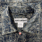 SS2007 Issey Miyake ‘Rose’ Jacquard Embroidered Denim Jacket