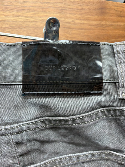 Our Legacy ‘Fatigue Cut’ Coated Grey Wide Leg Denim