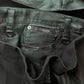 Semantic Design Washed Green Flared Denim