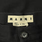 SS2020 Marni Black Straight Leg Cotton Trousers