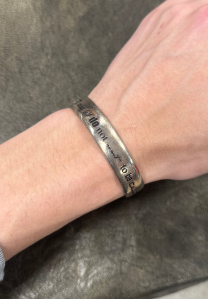 Undercover ‘Secrets’ Silver Bangle Bracelet
