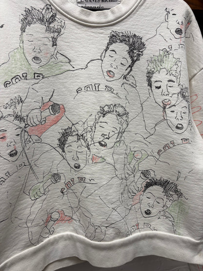 Enfants Riches Deprimes ‘West Berlin’ Sketch Print Sweatshirt