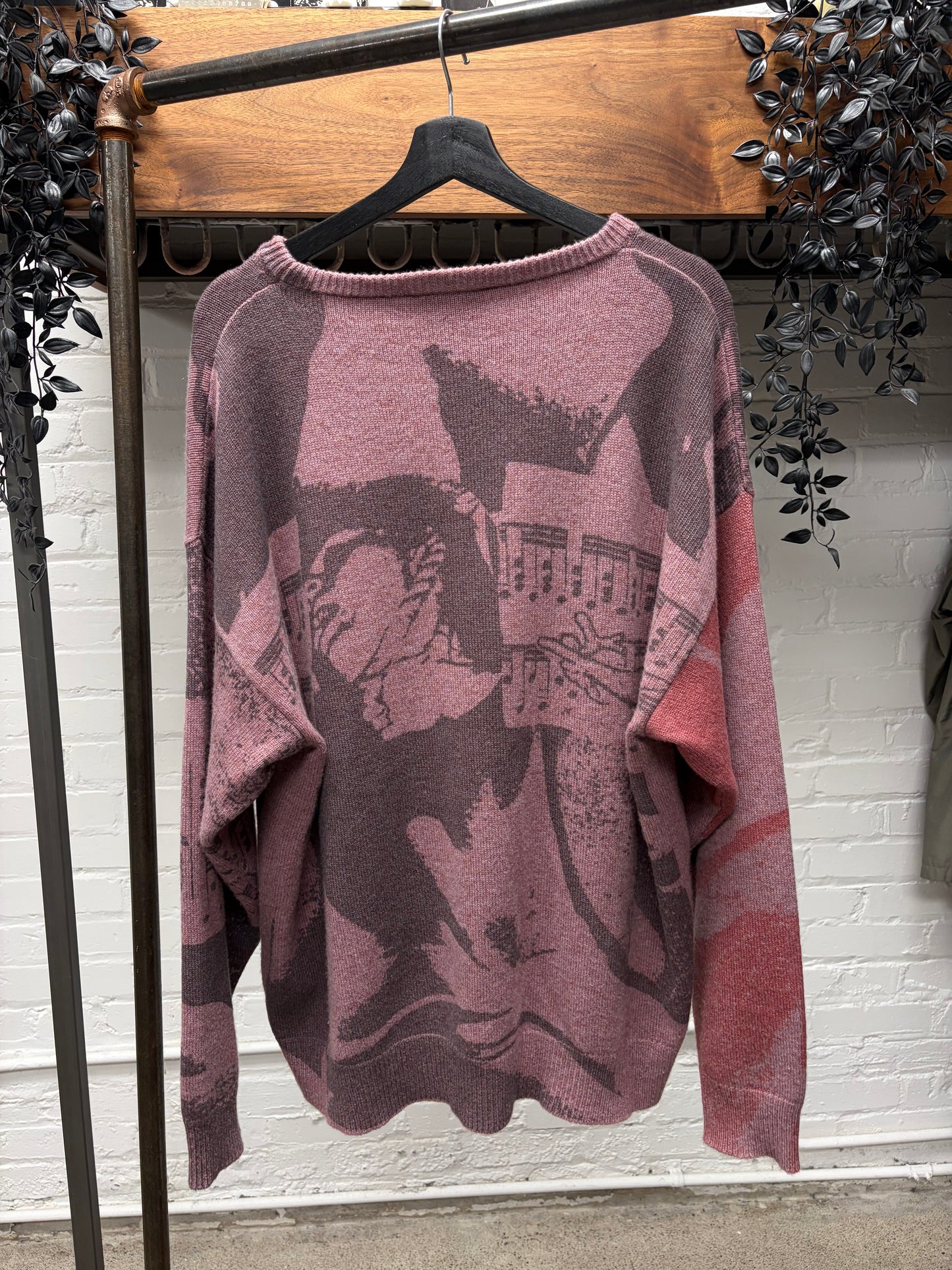 SS2024 Enfants Riches Deprimes ‘Trax Unsound’ Cashmere Music Sweater