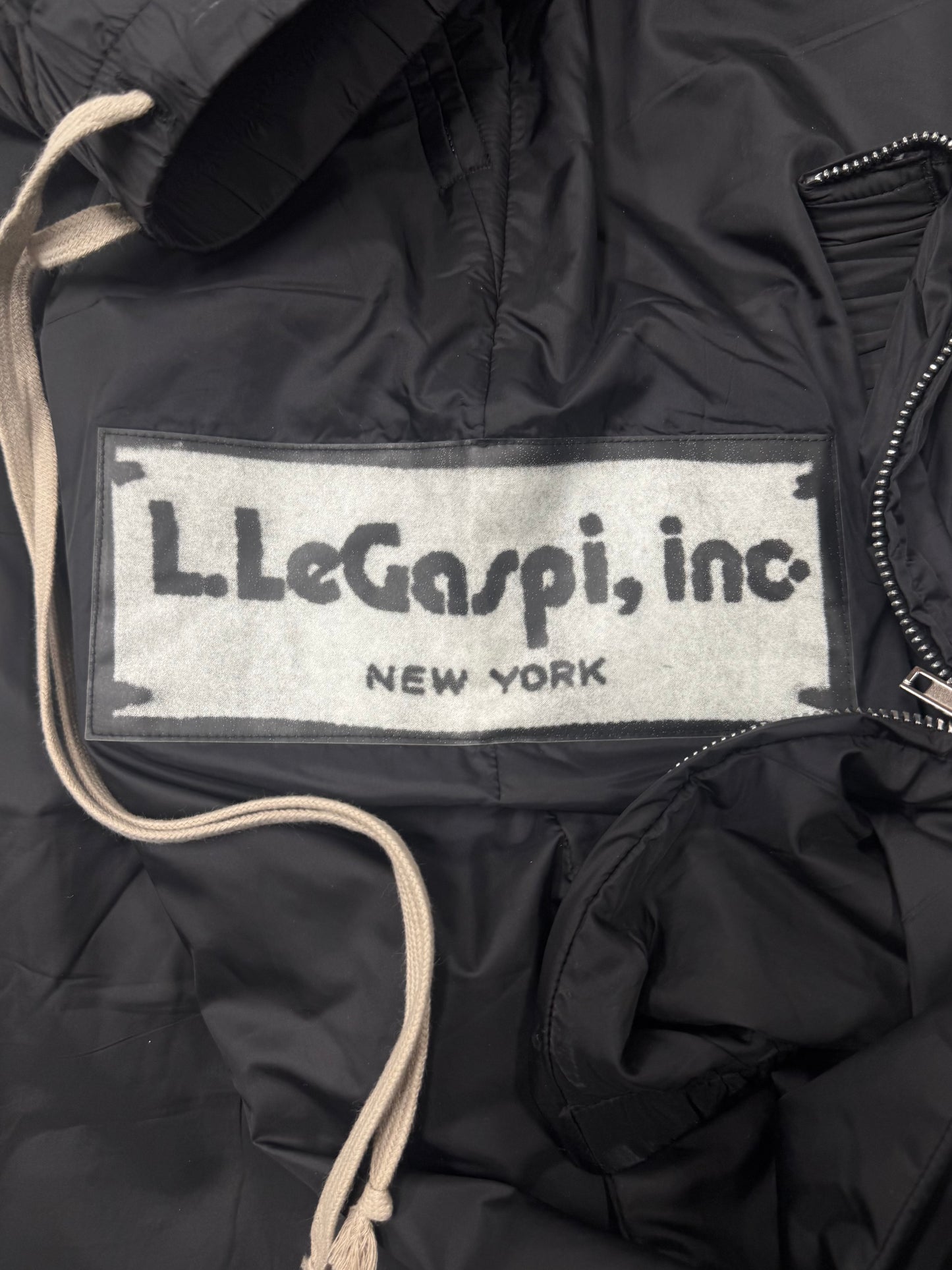 AW2019 Rick Owens ‘Larry LeGaspi’ Patch Track Pants