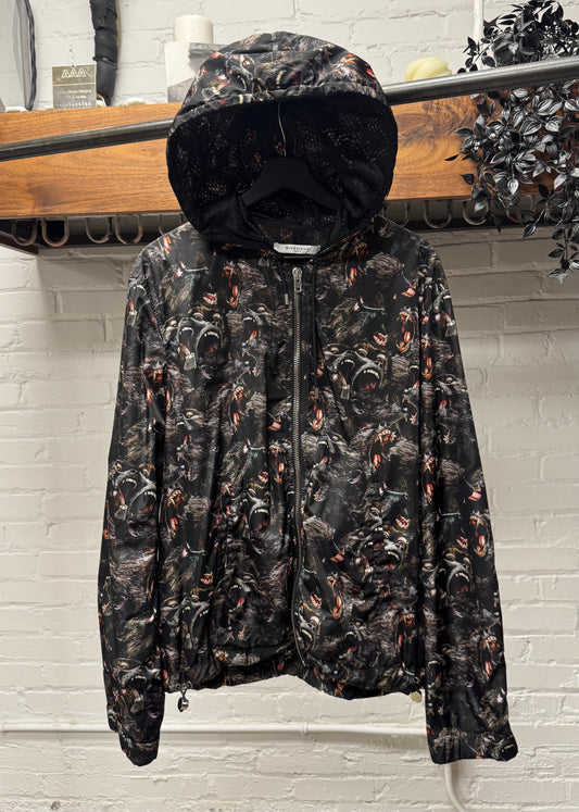 AW2016 Givenchy by Ricardo Tisci ‘Screaming Monkeys’ Hooded Jacket