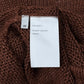 Our Legacy ‘Academy’ Rustic Brown Mohair Cardigan
