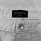 2022 Balenciaga White 5 Pocket Baggy Jeans
