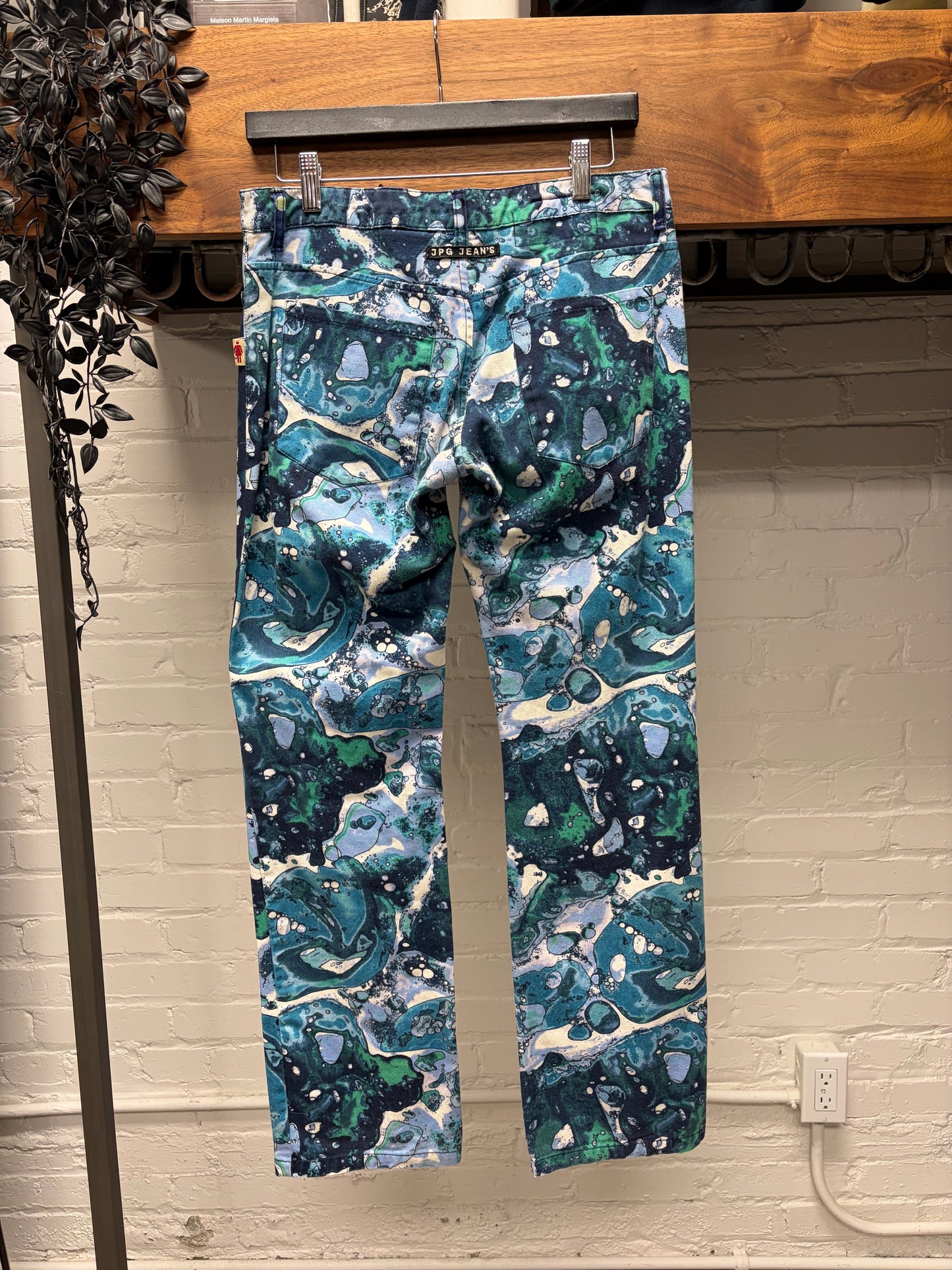 SS2003 Jean Paul Gaultier ‘Bacteria’ Full Print Denim