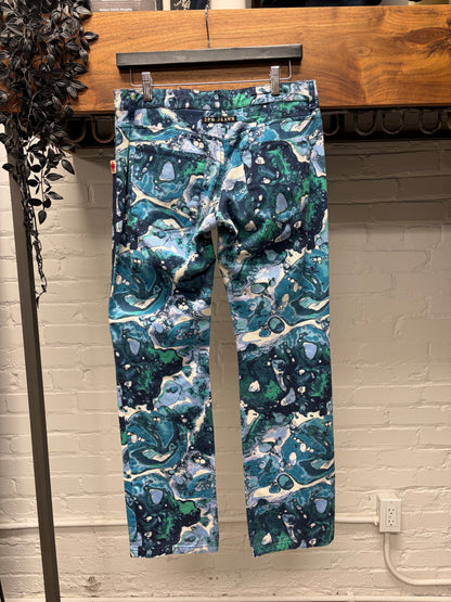 SS2003 Jean Paul Gaultier ‘Bacteria’ Full Print Denim