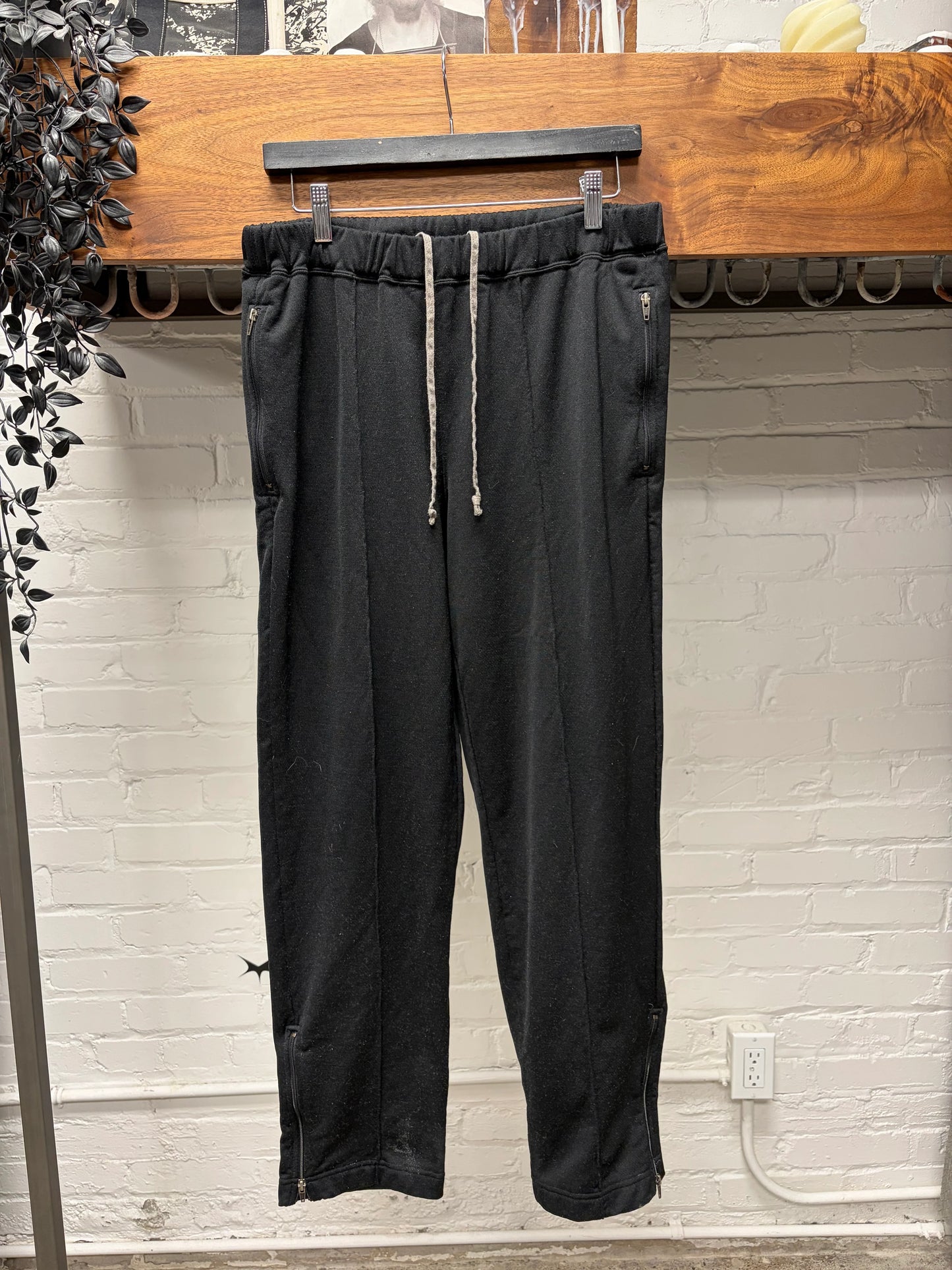 Comme Des Garçons Homme Plus Black Drawstring Sweatpants