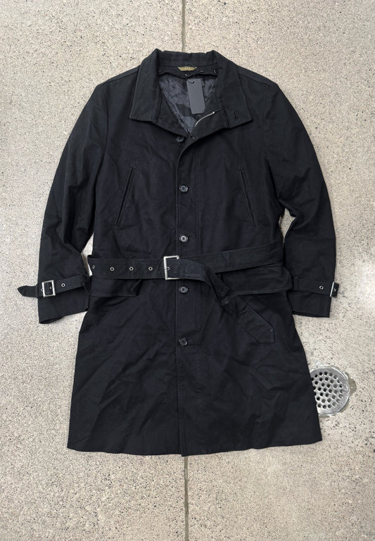 Vintage 90s Yohji Yamamoto A.A.R. Belted Trench Coat