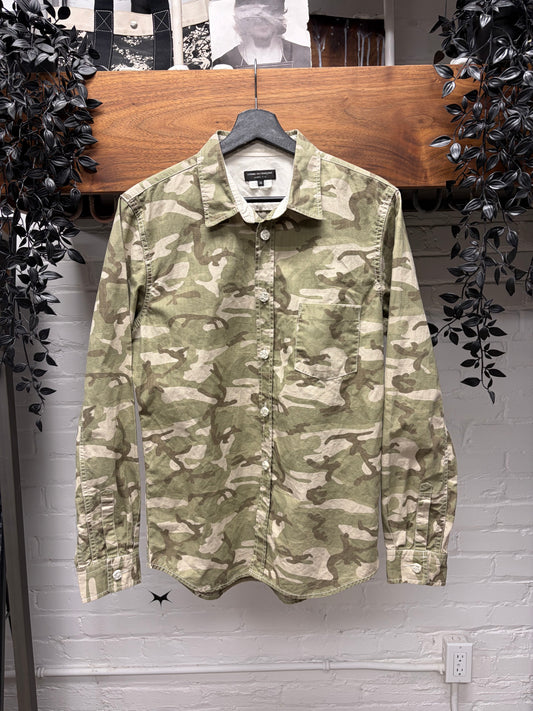 2002 Comme Des Garçons Homme Plus Camouflage Work Shirt
