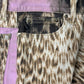 Roberto Cavalli Pink Leopard Print Denim