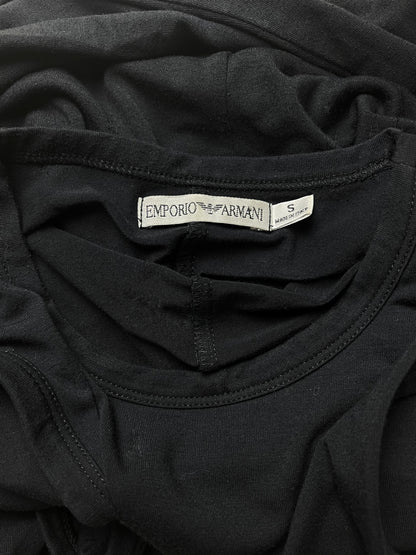 Vintage 1990s Emporio Armani 2 Layered Tank Top-Shirt